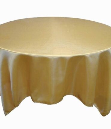90" Overlay (Satin) - Champagne