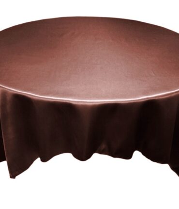 90" Overlay (Satin) - Chocolate