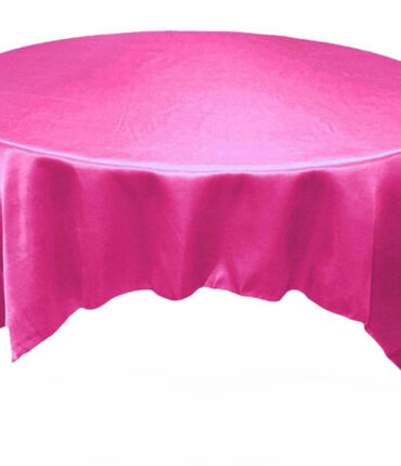 90" Overlay (Satin) - Fushia