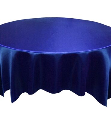 90" Overlay (Satin) - Navy Blue