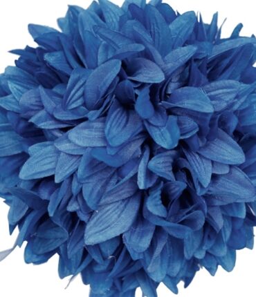 4 x ALWAYS CLOUD 9 Kissing Balls - Royal Blue Dahlias