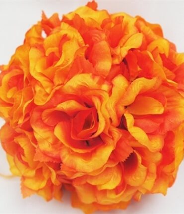 4 x HI HONEY!Kissing Balls - Orange Roses