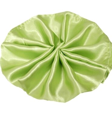 5pk Satin Napkins - Apple Green