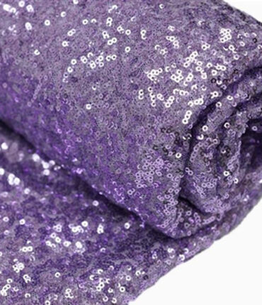 Extravaganza Duchess Sequin Fabric Bolt - Lavender 54 x 4 yards