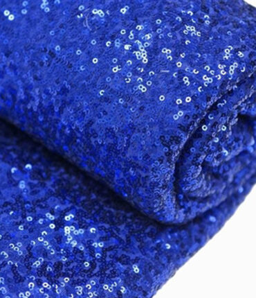 Extravaganza Duchess Sequin Fabric Bolt - Royal Blue 54 x 4 yards
