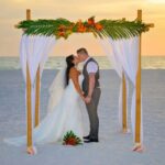 Tropical Florida Beach Wedding